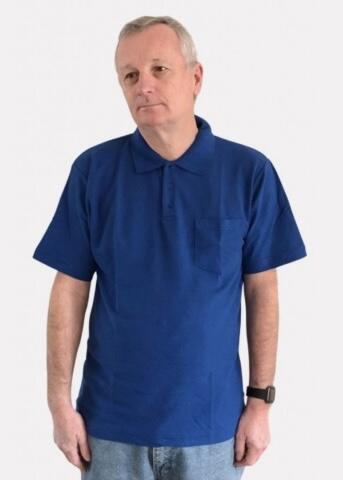 Cavallio Electric Blue Polo Shirt